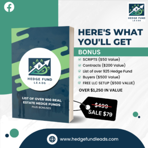 Real Estate Hedge Fund List Plus Bonuses